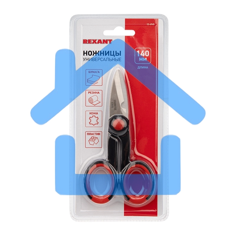 Ножницы универсальные 140 мм Rexant