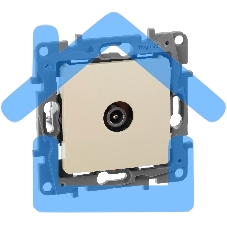 Розетка TV оконечная, Сл.кость ETIKA 