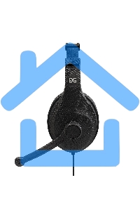 Стереогарнитура ExeGate EX289748RUS Office HS-102S (3,5мм Jack интерфейс, длина кабеля 1,5м)