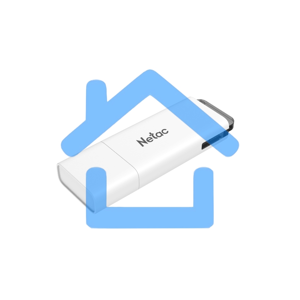 Флешка USB R/W Netac 512Gb U185 NT03U185N-512G-30WH USB3.0 белый