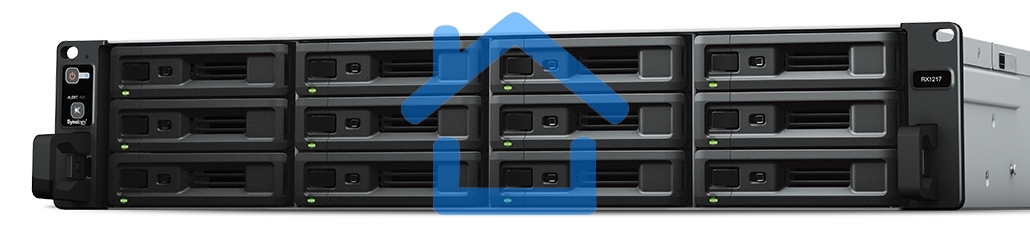 Модуль расширения СХД Synology 12BAY 2U RP NO HDD RX1217RP