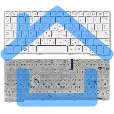 Клавиатура для ноутбука Samsung NF110 белый
