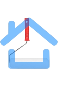 Валик Rexant вспененный пенополиуретан, ширина ролика 240 мм, Ø 42 мм, бюгель 6 мм