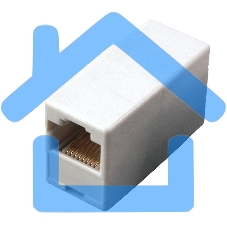 Проходной адаптер Rexant, RJ-45(8P-8C), UTP неэкранированный, категория 5e, (гнездо-гнездо)