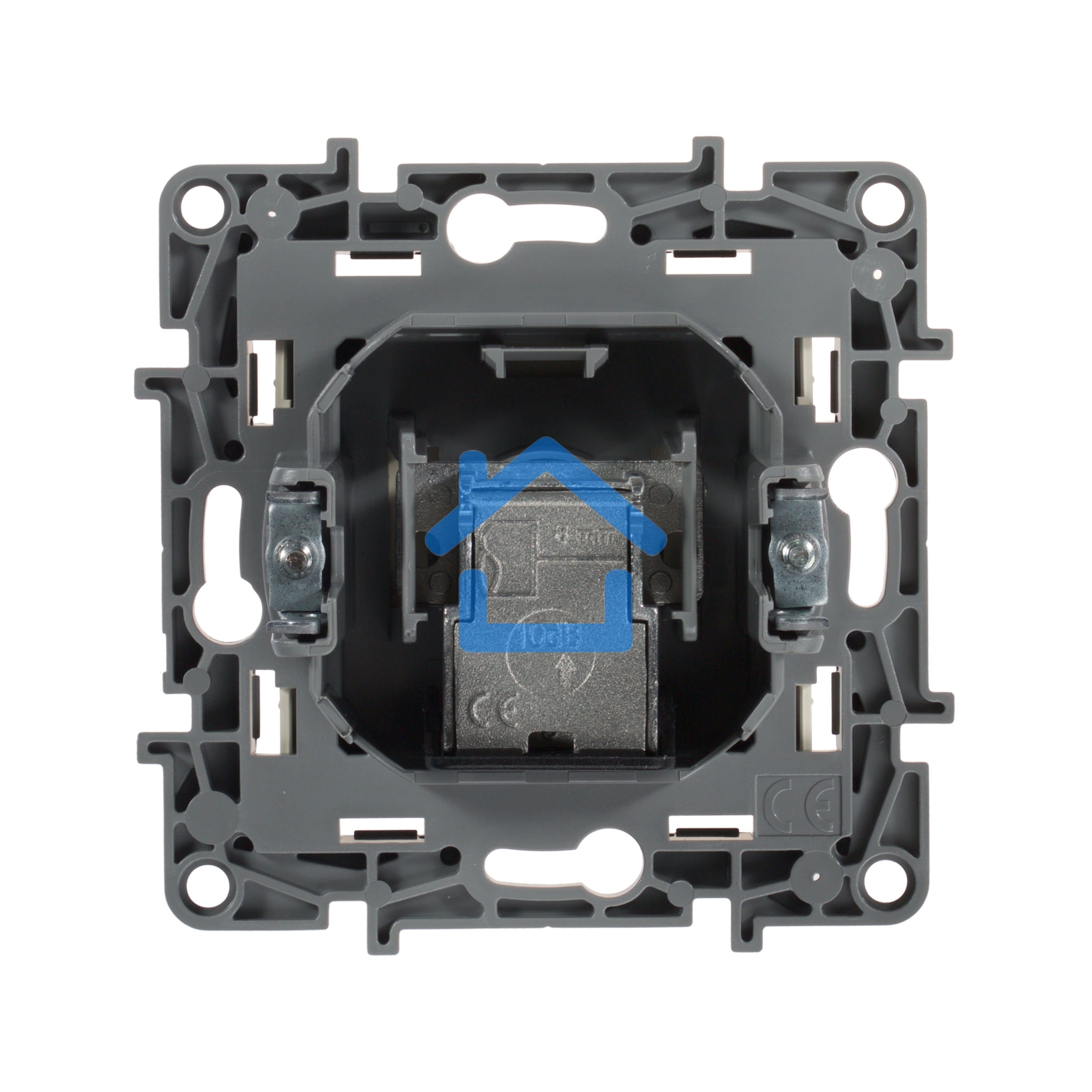 Розетка TV оконечная, Сл.кость ETIKA 