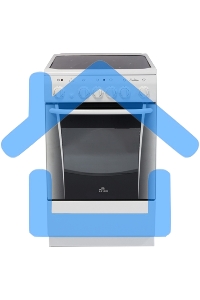 Плита электрическая De Luxe 506004.03ЭС белый, конфорок 4 шт, духовка 60 л, 50 см x 85 см x 60 см