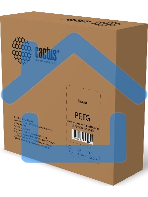 Пластик для принтера 3D Cactus CS-3D-PETG-1KG-WHITE PETG d1.75мм 1кг L1м