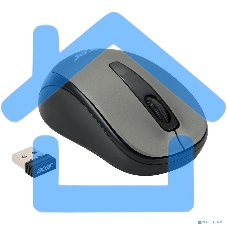 Мышь беспроводная Acer OMR134 серый, 1000 dpi, радиоканал, USB, кнопки - 3