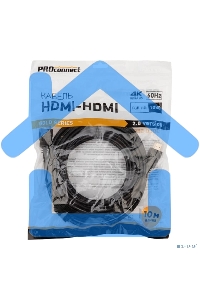 Кабель Proconnect HDMI - HDMI 2.0, 10м, Gold
