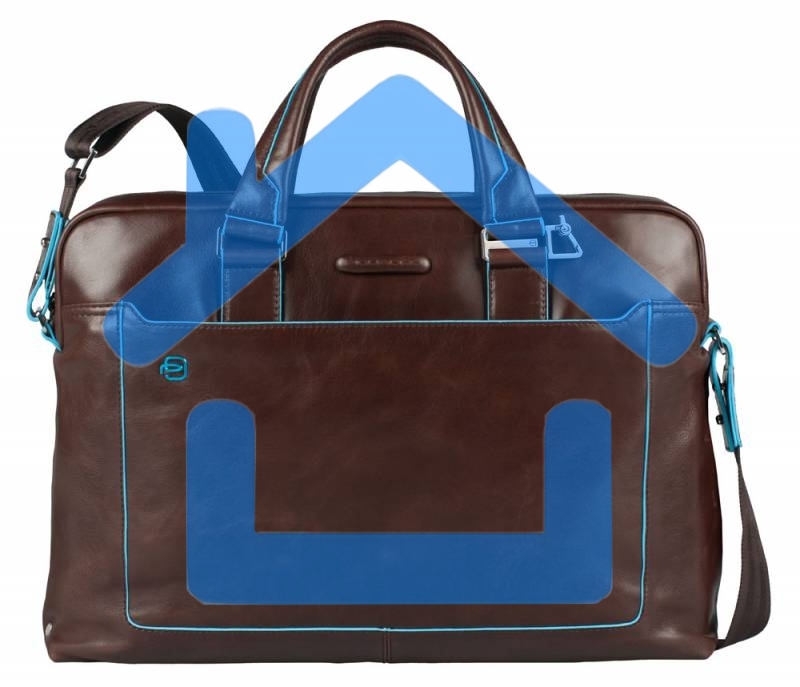 Сумка Piquadro Blue Square CA3335B2/MO коричневый натур.кожа