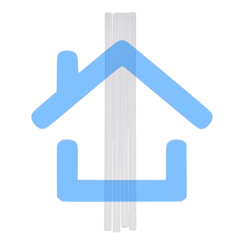 Стержни клеевые Rexant Ø 7 мм, 200 мм, прозрачные, 1 кг (0.5 кг + 0.5 кг) (пакет)