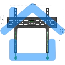 Кронштейн ONKRON FM5 / 32-55'' макс 400*400 наклон 0º от стены: 29мм макс вес 56,8кг