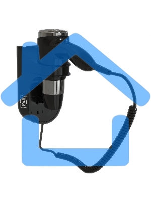 Фен Puff 1600ВlB 1600Вт черный/серебристый