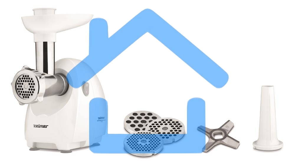 Мясорубка электрическая ZELMER ZMM4080B белый