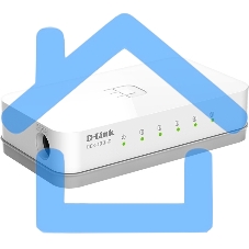 Коммутатор D-Link DES-1005C/B1A, 5-port UTP 10/100Mbps Auto-sensing, Stand-alone, Unmanaged Palm-top Fast Ethernet Switch