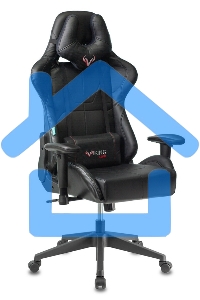 Кресло игровое Бюрократ VIKING 5 AERO BLACK EDITION черный искусственная кожа