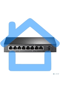 Коммутатор TP-Link SMB TL-SG1008P Коммутатор 8-port Gigabit Switch с 4 портами РоЕ