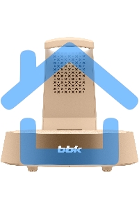 Портативная колонка BBK BTA1110 золотистый 10W 2.0 BT 10м 1800mAh