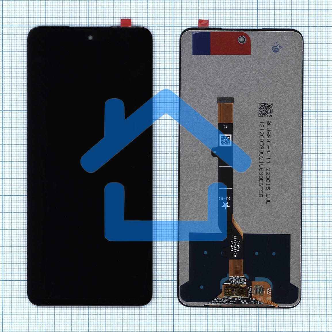 Дисплей для Infinix Hot 20S черный