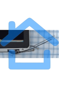 Крышка для Dell Latitude E6330 серая