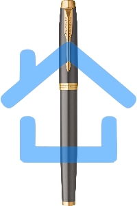 Ручка перьевая Parker IM Premium Grey Core GT (2213776) M, черные чернила, подарочная коробка