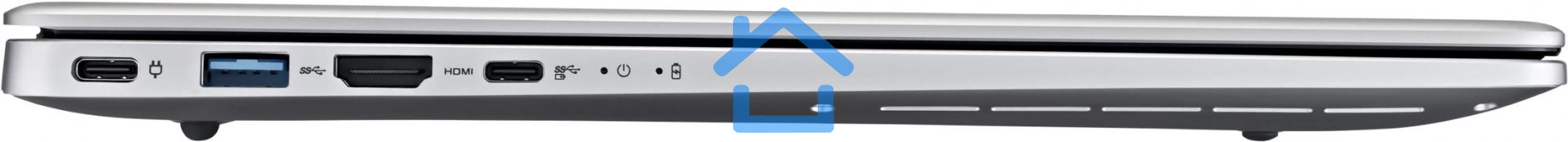 Ноутбук Osio FocusLine F160a-010 серый Ryzen 7 5700U 16Gb SSD1Tb 16.1