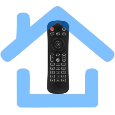 Беспроводная аеромышь клавиатура пульт Harper KBWL-050 для СМАРТ ТВ