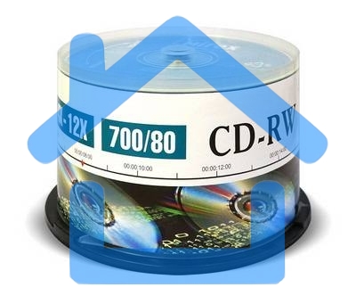 Диск CD-RW Mirex 700 Mb, 12х, Cake Box (50), (50/300)