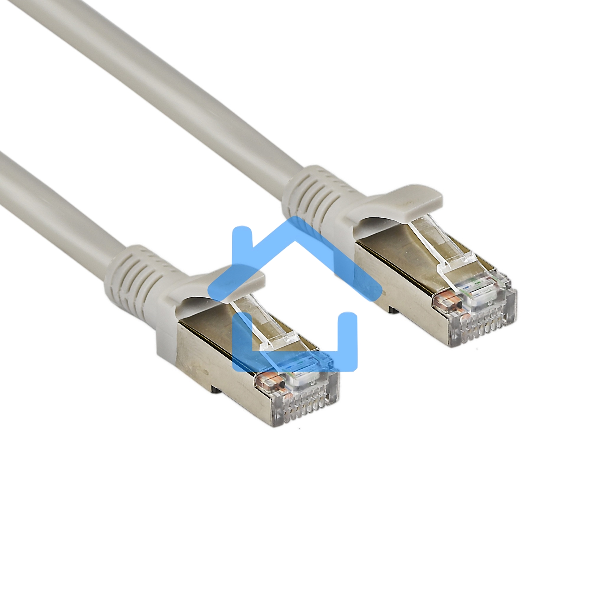 Патч-корд ExeGate EX272307RUSFTP кат. 5e, 3м ExeGate серый