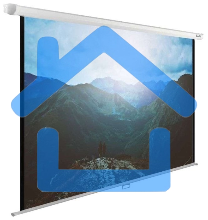 Экран Cactus 240x240см WallExpert CS-PSWE-240x240-WT 1:1 настенно-потолочный рулонный