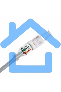 Разъем Rexant RJ-45(8P8C) под витую пару, UTP, категория 5e, самозажимной