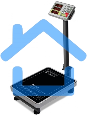 Весы торговые Mertech M-ER 335ACPU-60.10 LED (3112) черный, до 60 кг