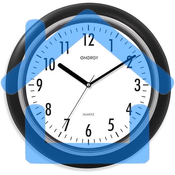 Часы настенные кварцевые Energy модель ЕС-07 круглые