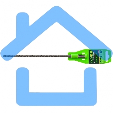 Бур по бетону, 8 x 260 мм, SDS PLUS Сибртех