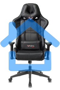 Кресло игровое Бюрократ VIKING 5 AERO BLACK EDITION черный искусственная кожа