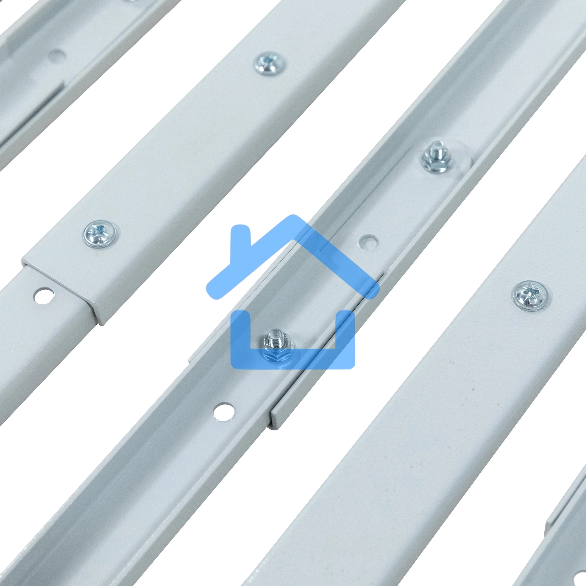 Стойка двухрамная NTSS NTSS-2POR24U/600-1000 24U 550ммx1000мм 600кг серый