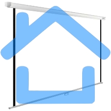 Экран Cactus 240x240см WallExpert CS-PSWE-240x240-WT 1:1 настенно-потолочный рулонный