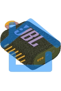 Портативная акустика JBL GO 3, зеленый