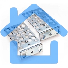 Крепление RCKMNT-1RU Комплект уголков крепежных Cisco 1U