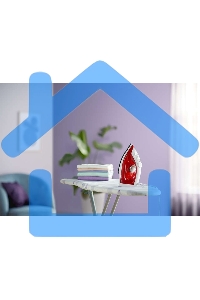 Утюг Philips GC1742/40 2000Вт красный