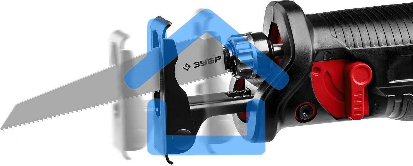 Пила сабельная ЗУБР 18В, 1 АКБ (4А·ч), в коробке, СПЛ-185-41