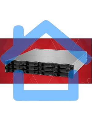 Система хранения данных HEAD 2U12 LFF 7Y63S3UB00 DE120S LENOVO