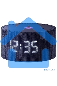 Умная колонка Яндекс Станция Мини, 10Вт, с голосовым ассистентом Алиса на YaGPT, с LED-часами, синий