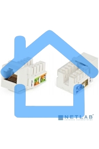 Вставка Hyperline KJ9-8P8C-C5e-90-WH Keystone Jack RJ-45(8P8C), категория 5e, белая