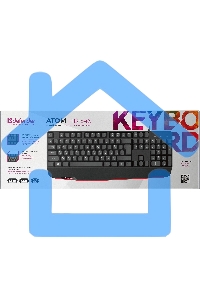 Клавиатура Defender Atom HB-546 проводная, USB, черный