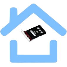 Лоток для SIM-карты Huawei P40 Pro серебристый