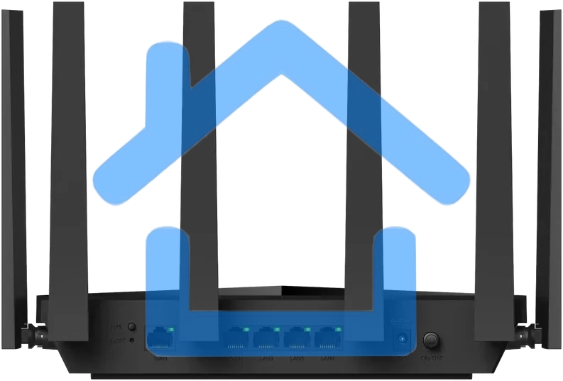 Маршрутизатор Cudy APP BE6500 2.5G Dual Band Wi-Fi 7 Mesh Router, Chipset Broadcom, 802.11be/ax/ac/a/b/g/n, 5764Mbps at 5GHz + 688Mbps at 2.4GHz, 1 x 2.5Gbps WAN Port, 4 x 10/100/1000Mbps Ports, 6 x 5dBi fixed antennas, WiFi router/AP/ Repeater/WISP Mode,