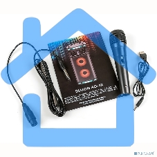 Караоке с микрофоном Dialog Oscar AO-12 1.0, 30W RMS, BT+FM+USB+SD+LED