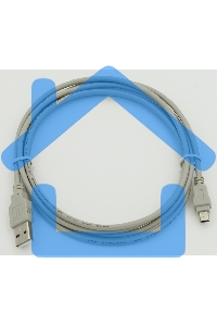 Кабель USB2.0 AM/miniBm 1.8м USB/miniUSB 1.8m, серый
