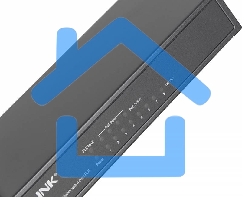 Коммутатор TP-Link SMB TL-SF1008P Коммутатор 8-port 10/100M Desktop PoE Switch